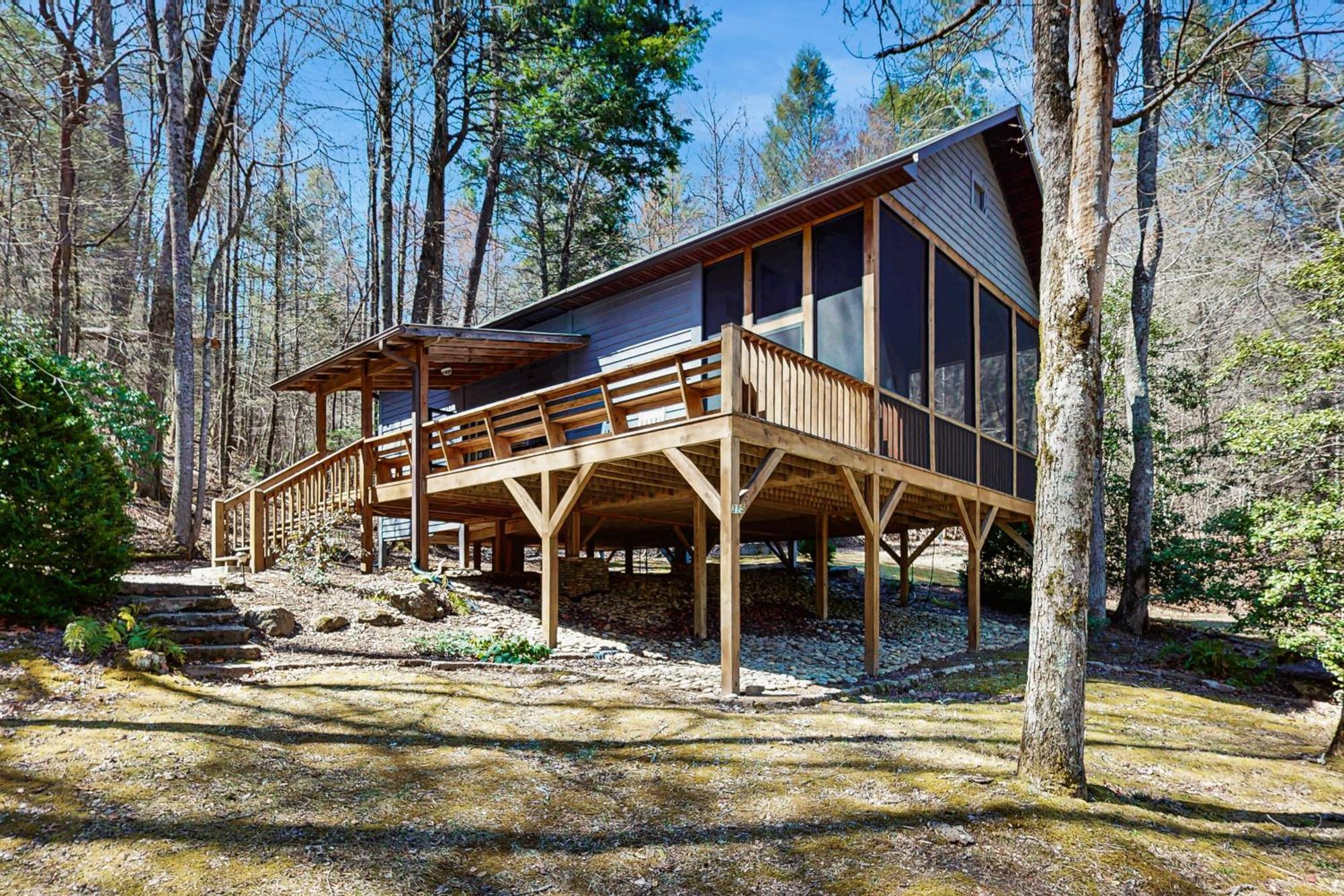 Вилла Toccoa Hideaway Aska Экстерьер фото